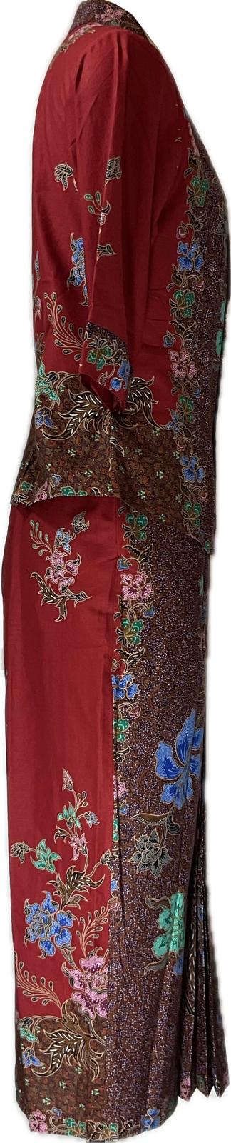 Ladies Kebaya Full Set LBT-XXL-MAROON-KBY-A-77777001