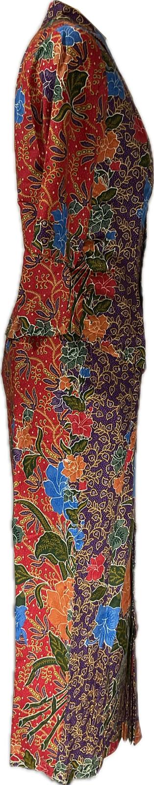Ladies Kebaya Full Set LBT-M-RED-KBY-A-77002