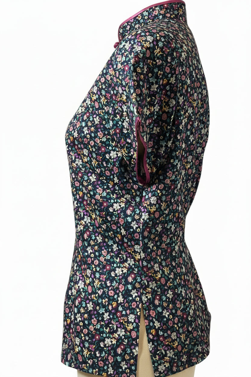 Ladies Batik Top LBT-L-PINK-R111008