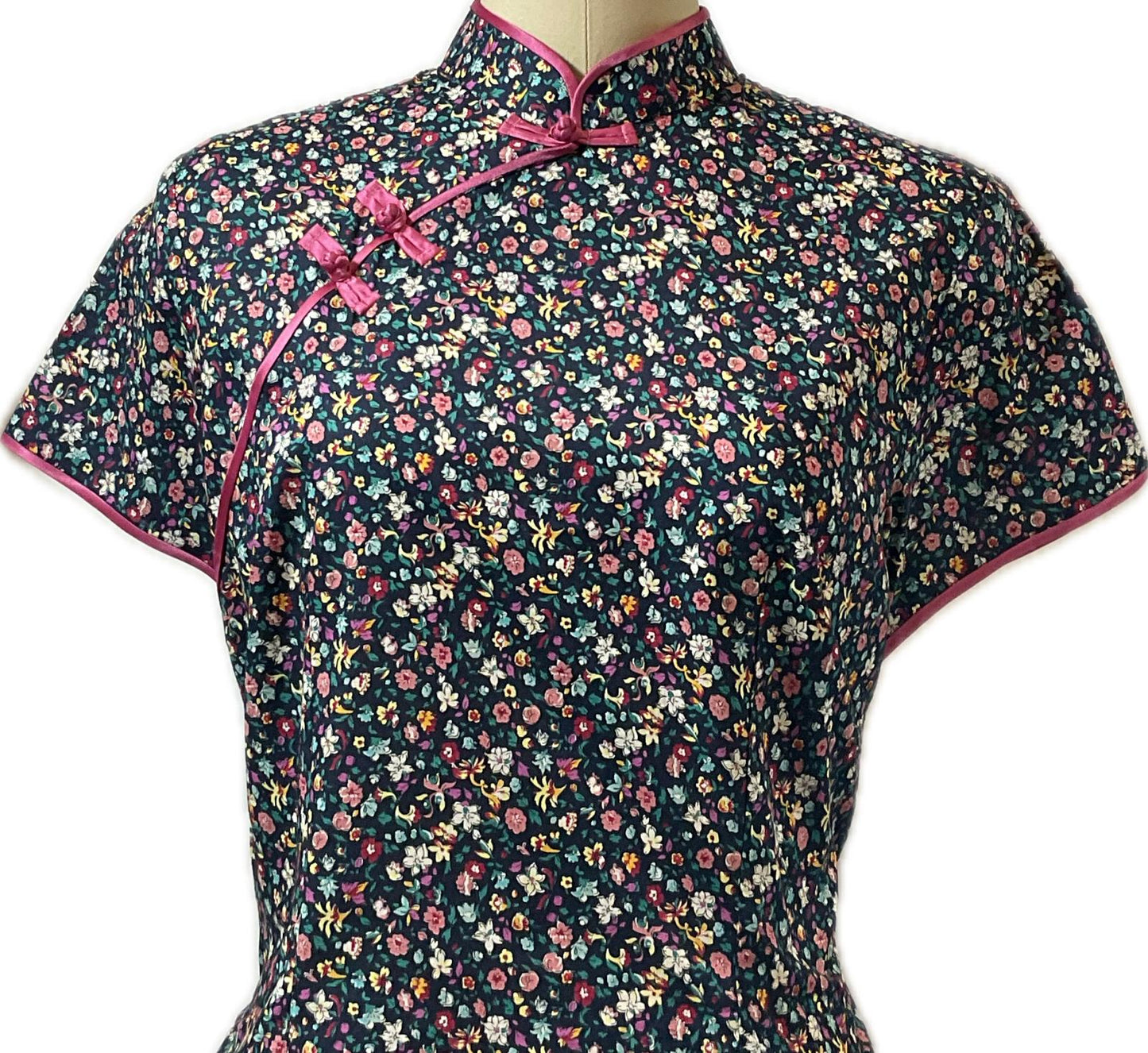 Ladies Batik Top LBT-L-PINK-R111008