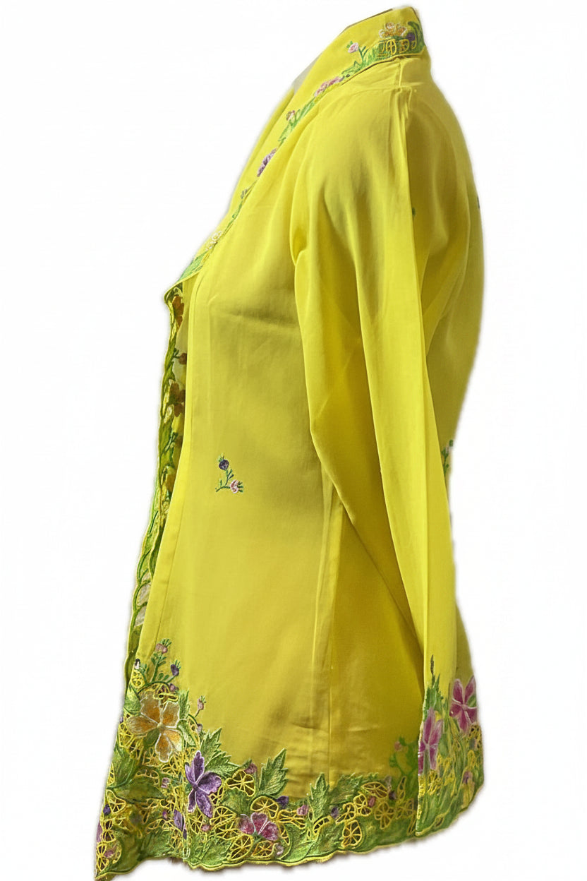 Standard Peranakan Top SPT-YELLOW-A6020/A66666020