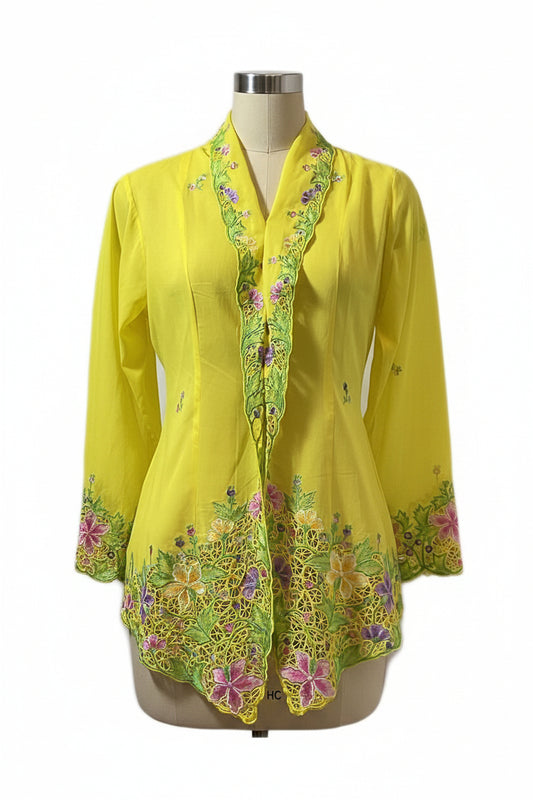 Standard Peranakan Top SPT-YELLOW-A6020/A66666020