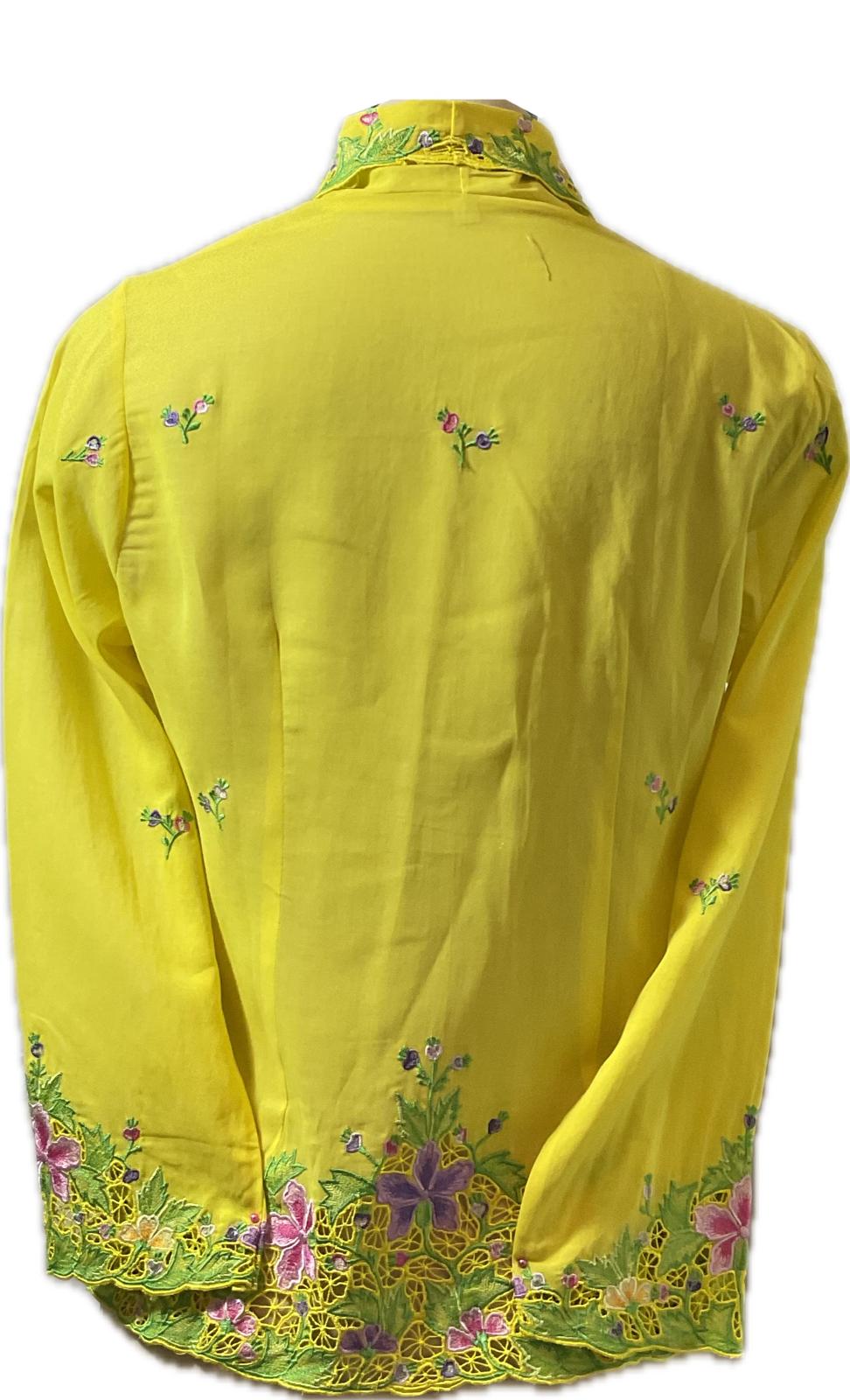 Standard Peranakan Top SPT-YELLOW-A6020/A66666020