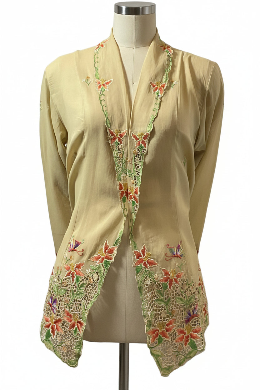 Standard Peranakan Top SPT-BEIGE-A6020/A66666020