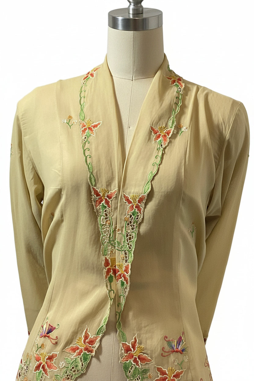 Standard Peranakan Top SPT-BEIGE-A6020/A66666020