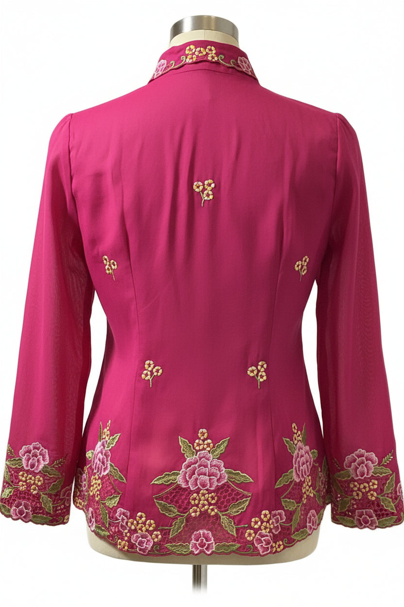 Standard Peranakan Top SPT-PINK-A6020/A66666020