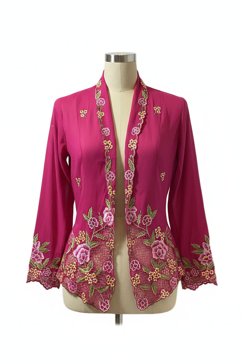 Standard Peranakan Top SPT-PINK-A6020/A66666020