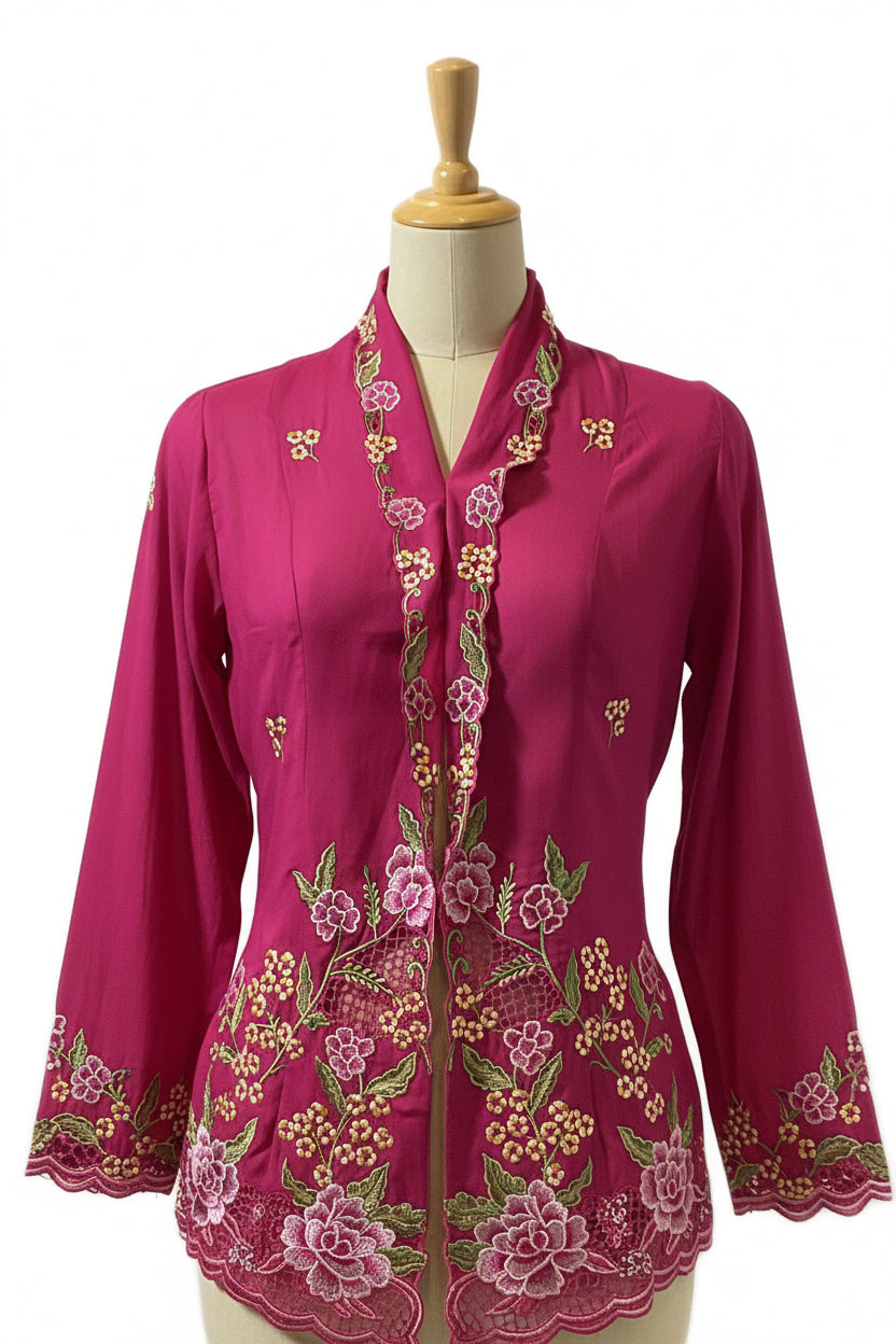 Standard Peranakan Top SPT-PINK-A6020/A66666020