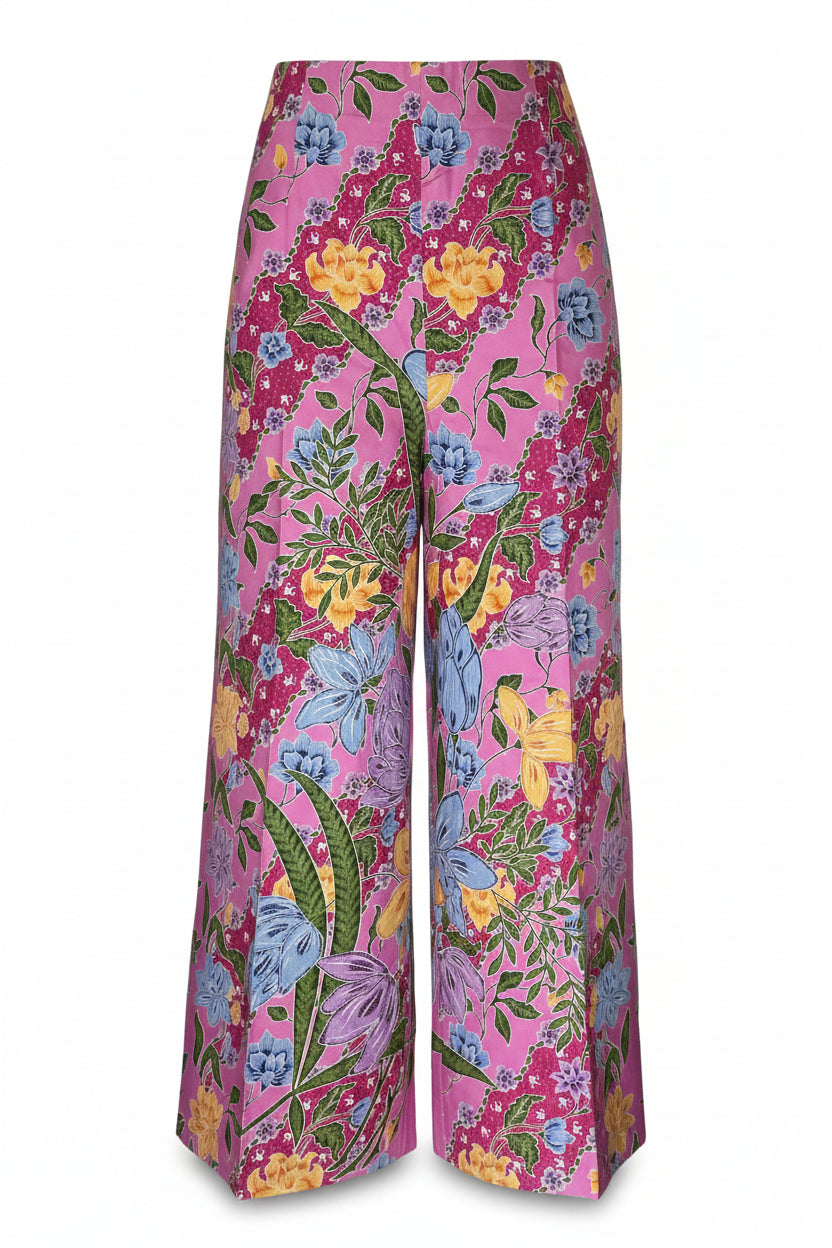 Ladies Batik Pants LBP-M-PINK-55001