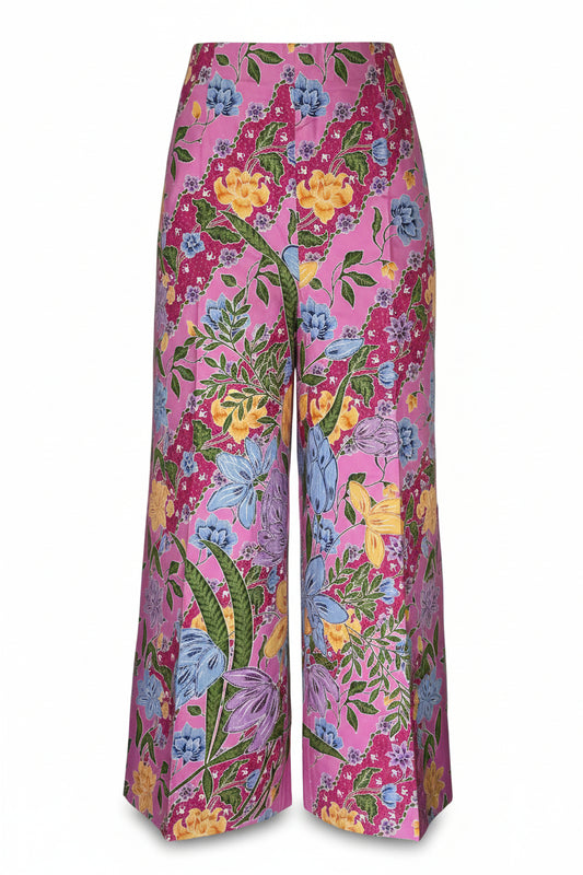 Ladies Batik Pants LBP-M-PINK-55001
