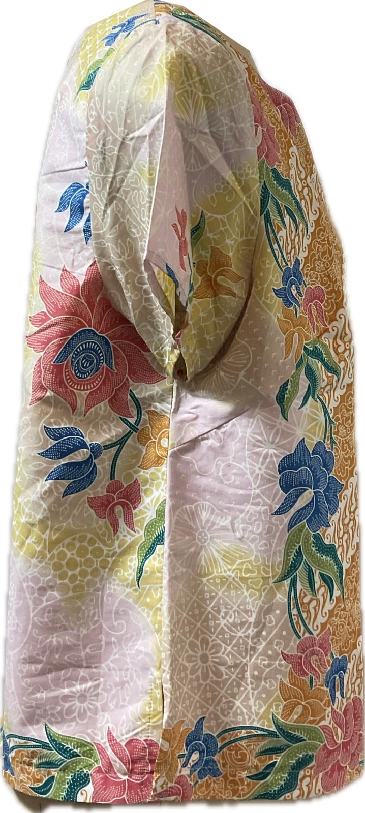 Ladies Batik Top LBT-L-YELLOW-AF111004
