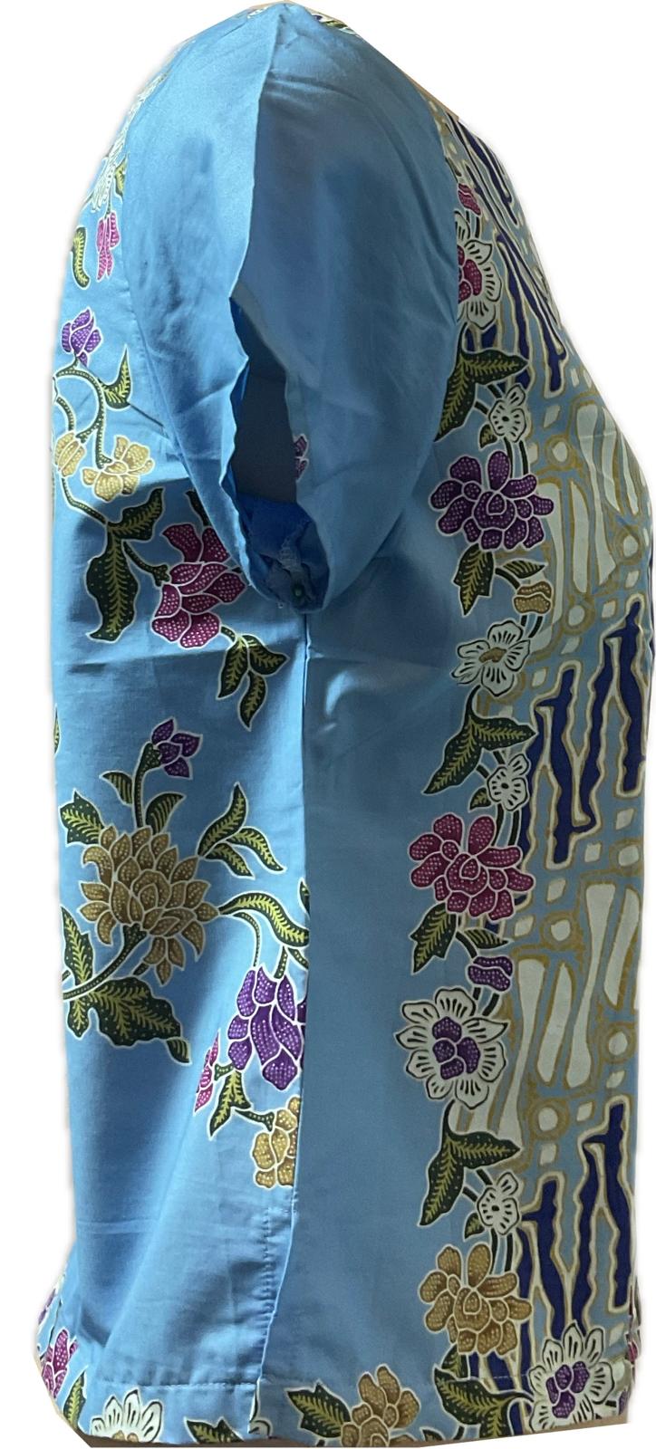 Ladies Batik Top LBT-XL-BLUE-AF1111001