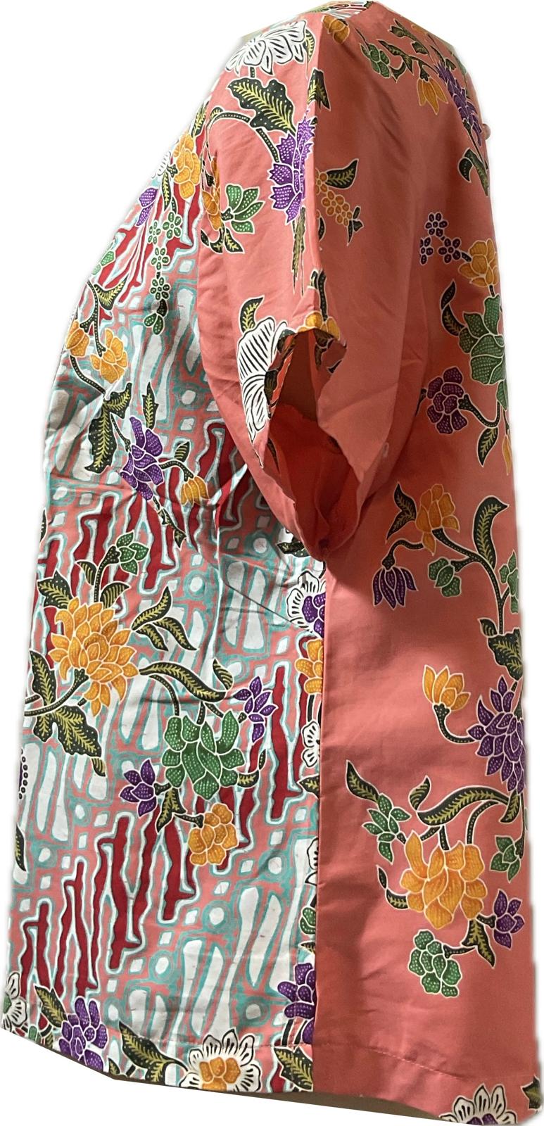 Ladies Batik Top LBT-XXL-PEACH-AF11111002