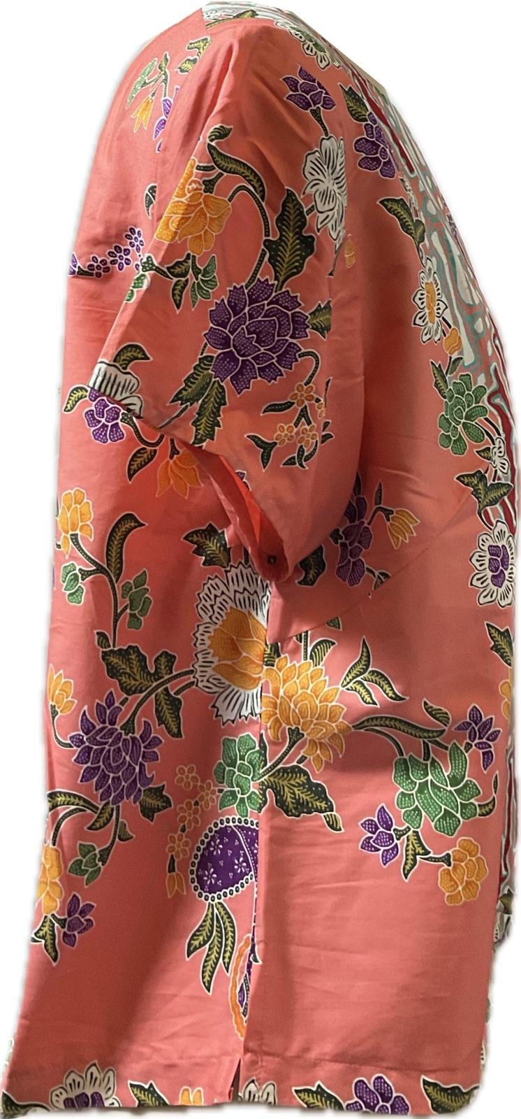 Ladies Batik Top LBT-XXL-PEACH-AF11111002