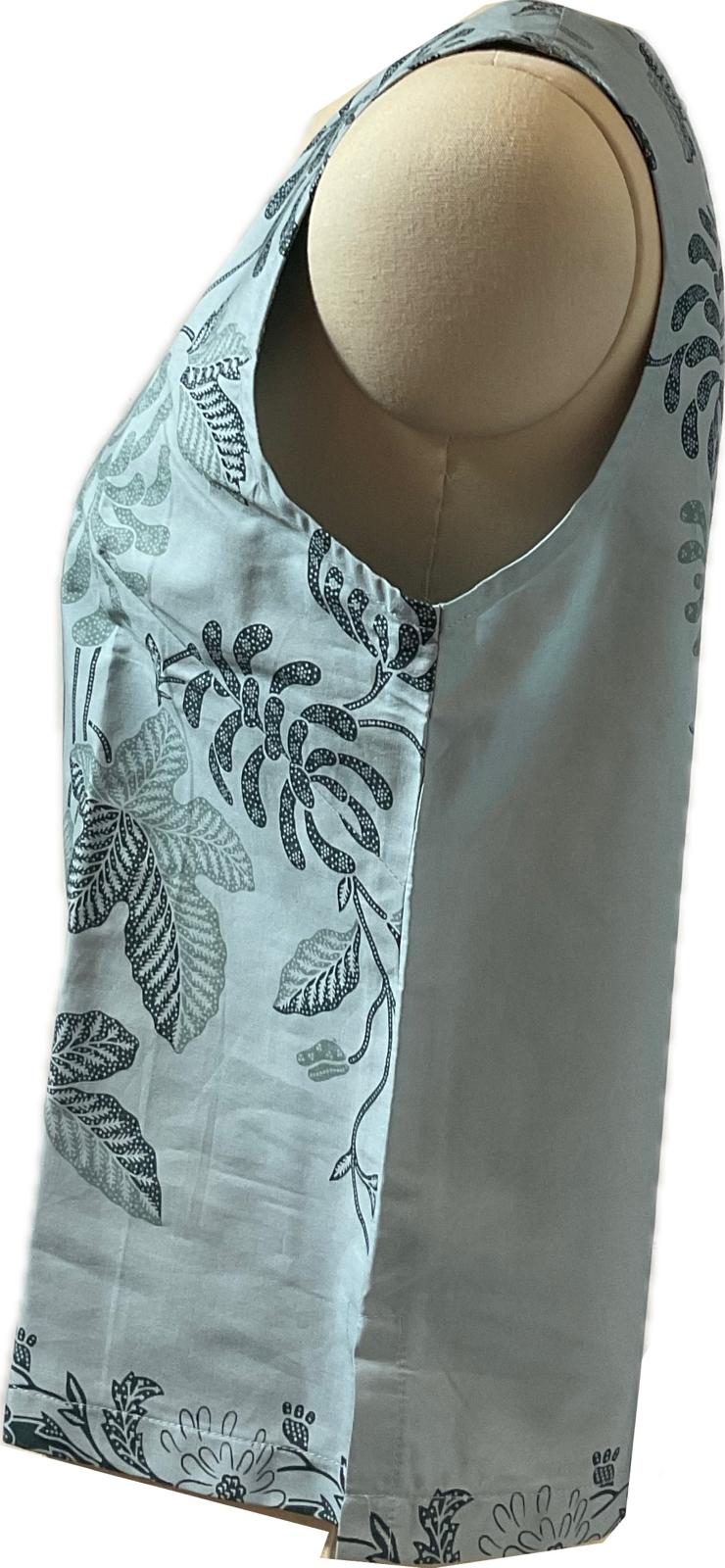 Ladies Batik Top LBT-L-GREEN-L1110008