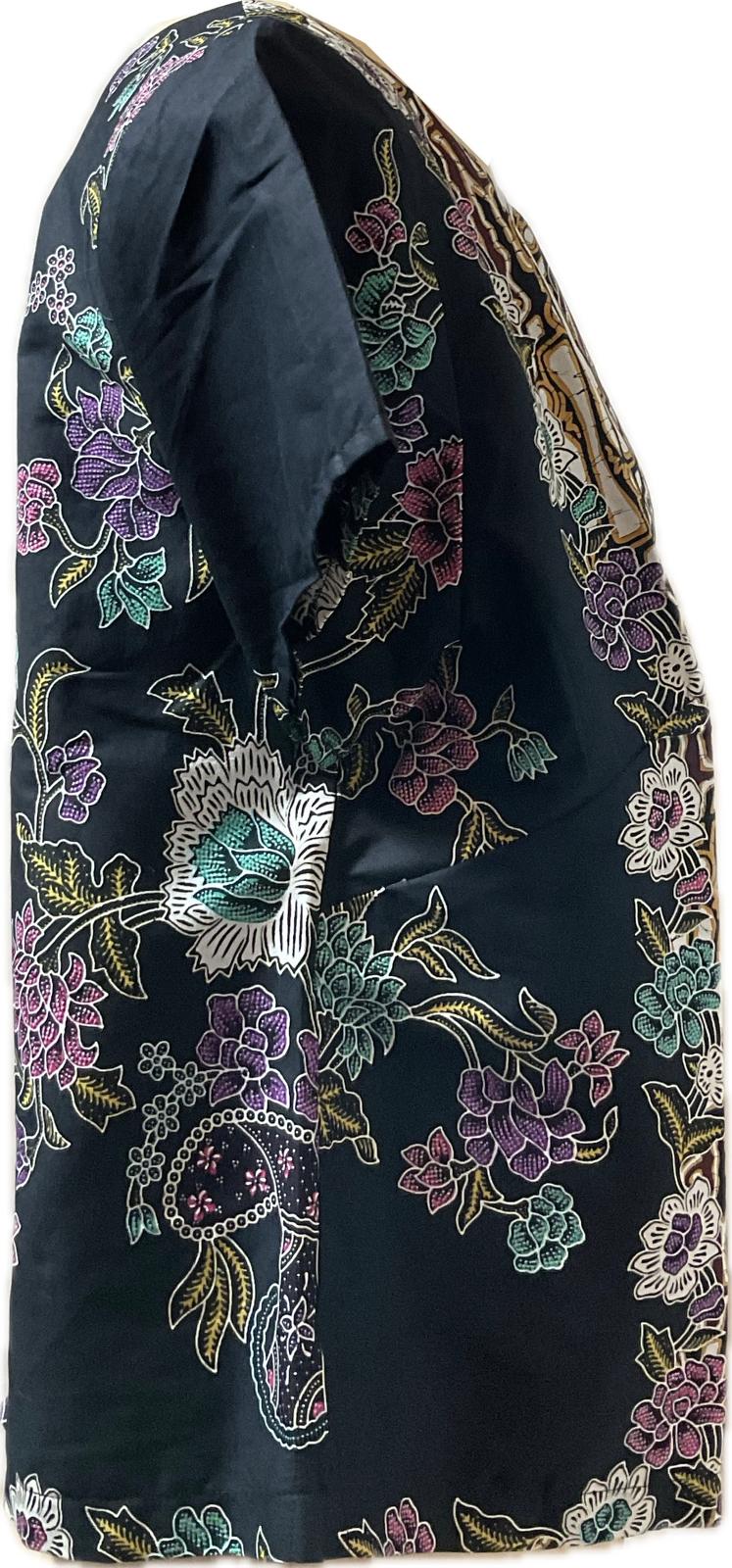 Ladies Batik Top LBT-XL-BLACK-AF1111005