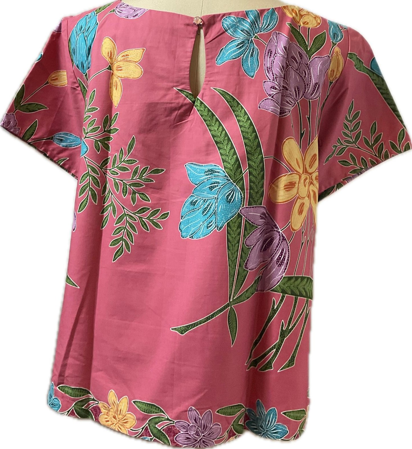 Ladies Batik Top LBT-XXL-PEACH-AF11111004