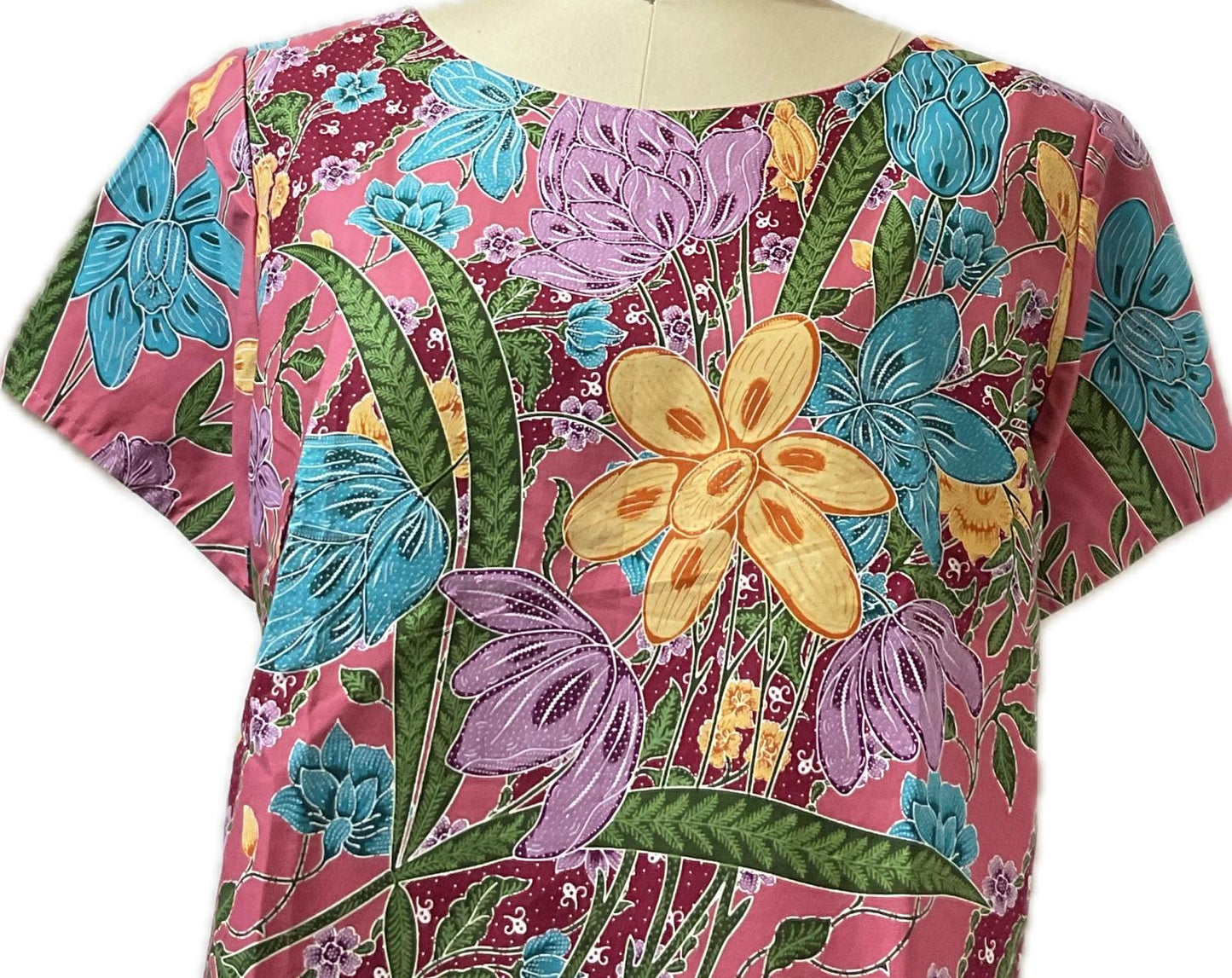 Ladies Batik Top LBT-XXL-PEACH-AF11111004