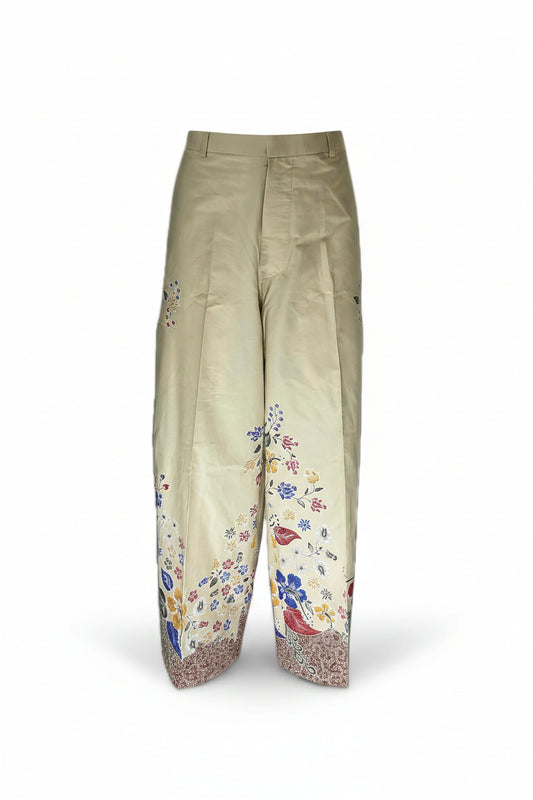 Ladies Batik Pants LBP-FS-BEIGE-6003