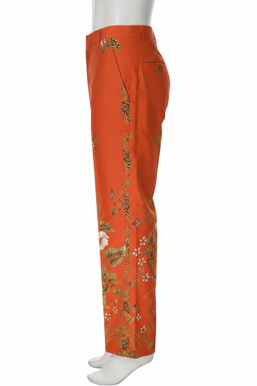 Ladies Batik Pants LBP-FS-ORANGE-6004