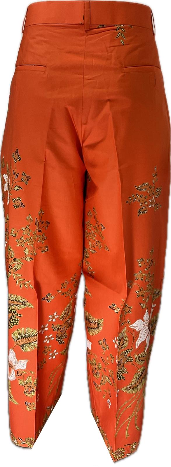 Ladies Batik Pants LBP-FS-ORANGE-6004