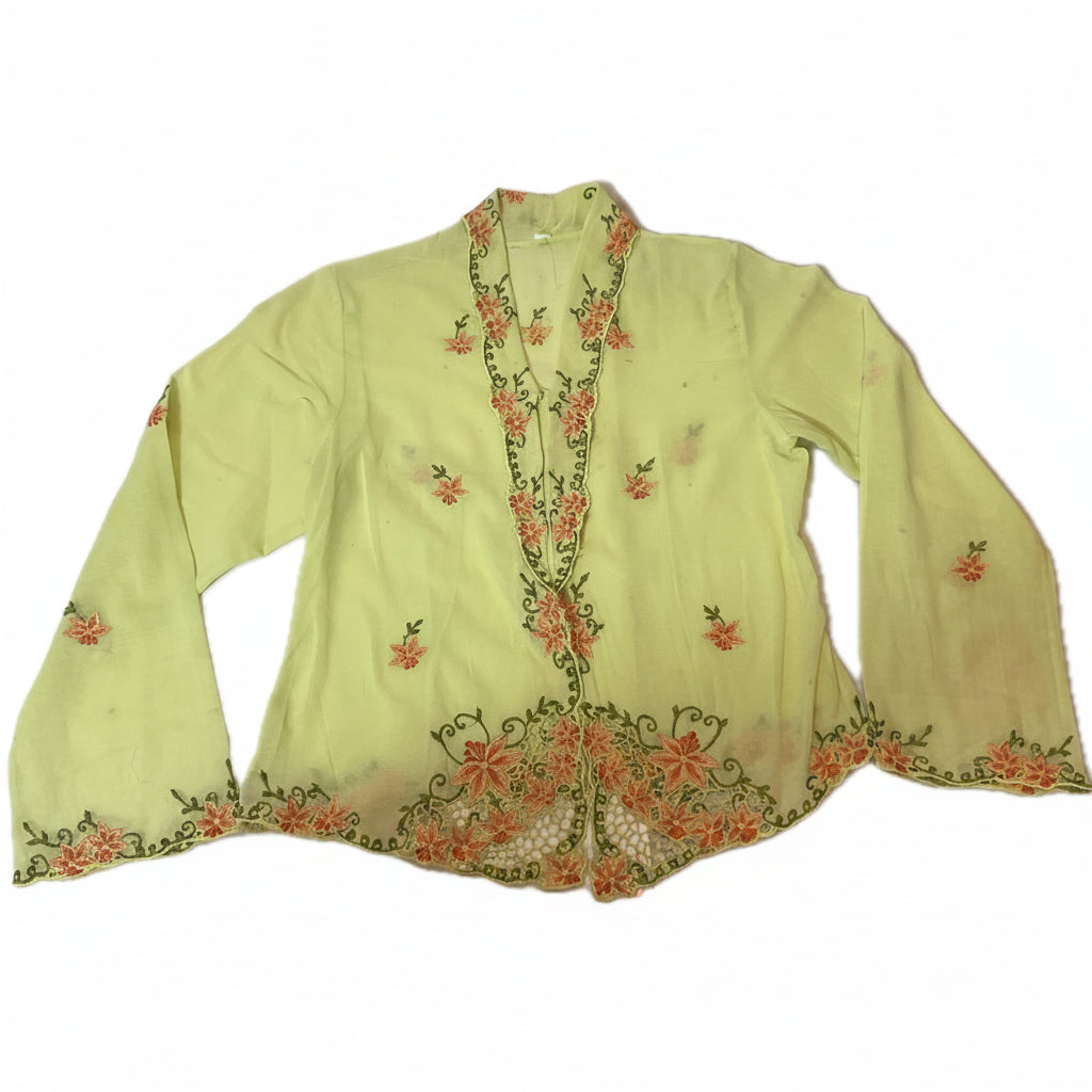 Kids Peranakan Top KPT-4-YELLOW-C-6666001