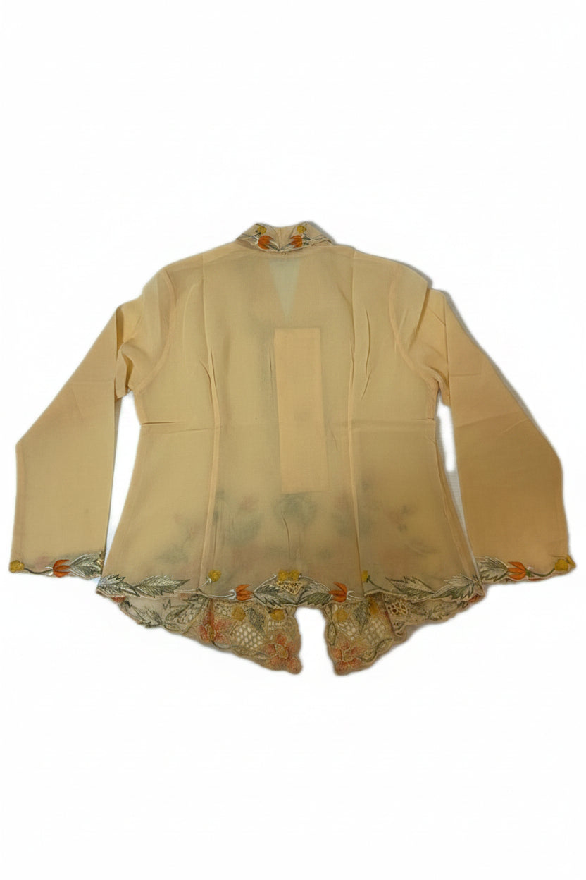 Kids Peranakan Top KPT-4-ORANGE-C-6666002