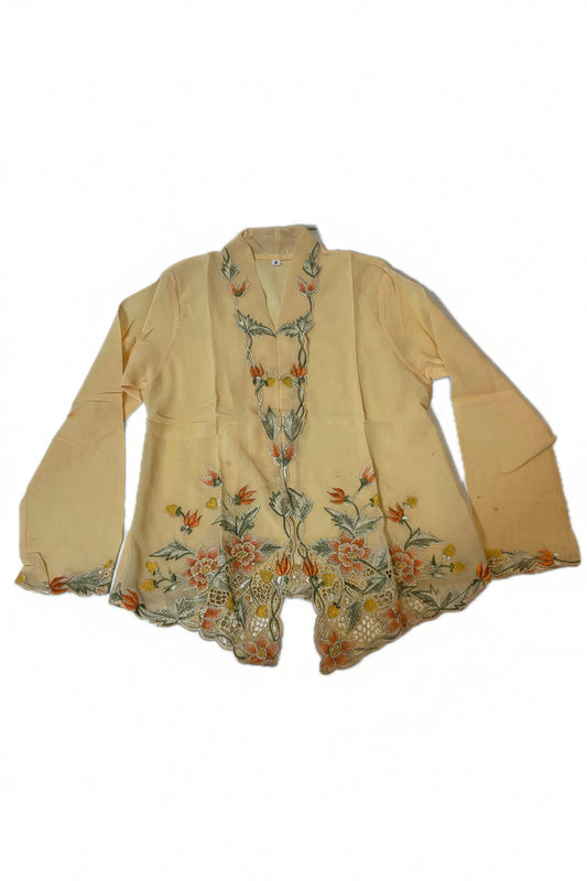 Kids Peranakan Top KPT-4-ORANGE-C-6666002