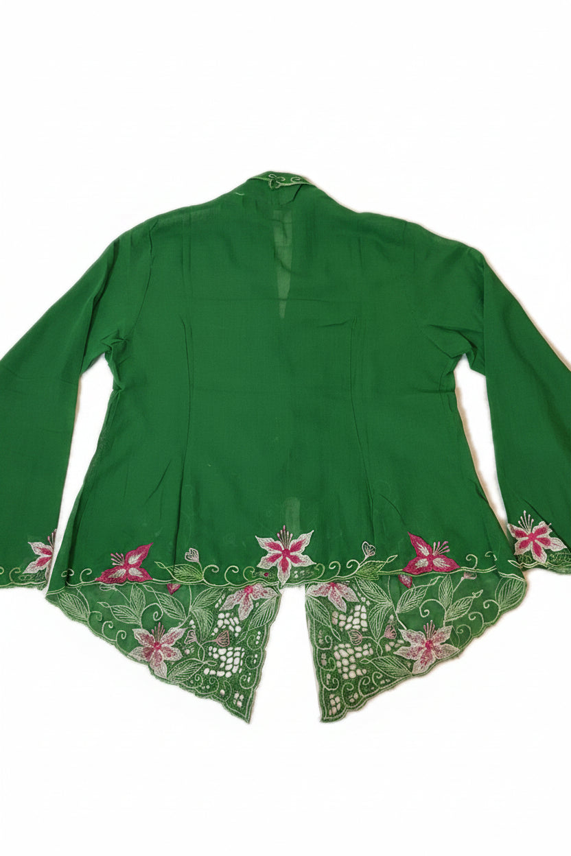 Kids Peranakan Top KPT-2-GREEN-C-66001