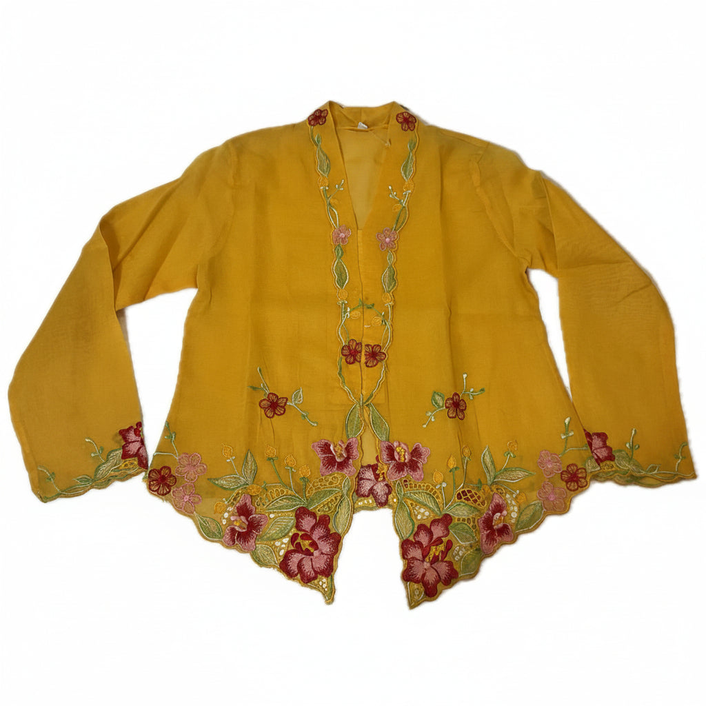 Kids Peranakan Top KPT-4-YELLOW-C-6666003