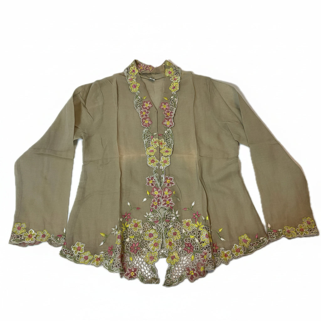 Kids Peranakan Top KPT-4-BEIGE-C-6666004