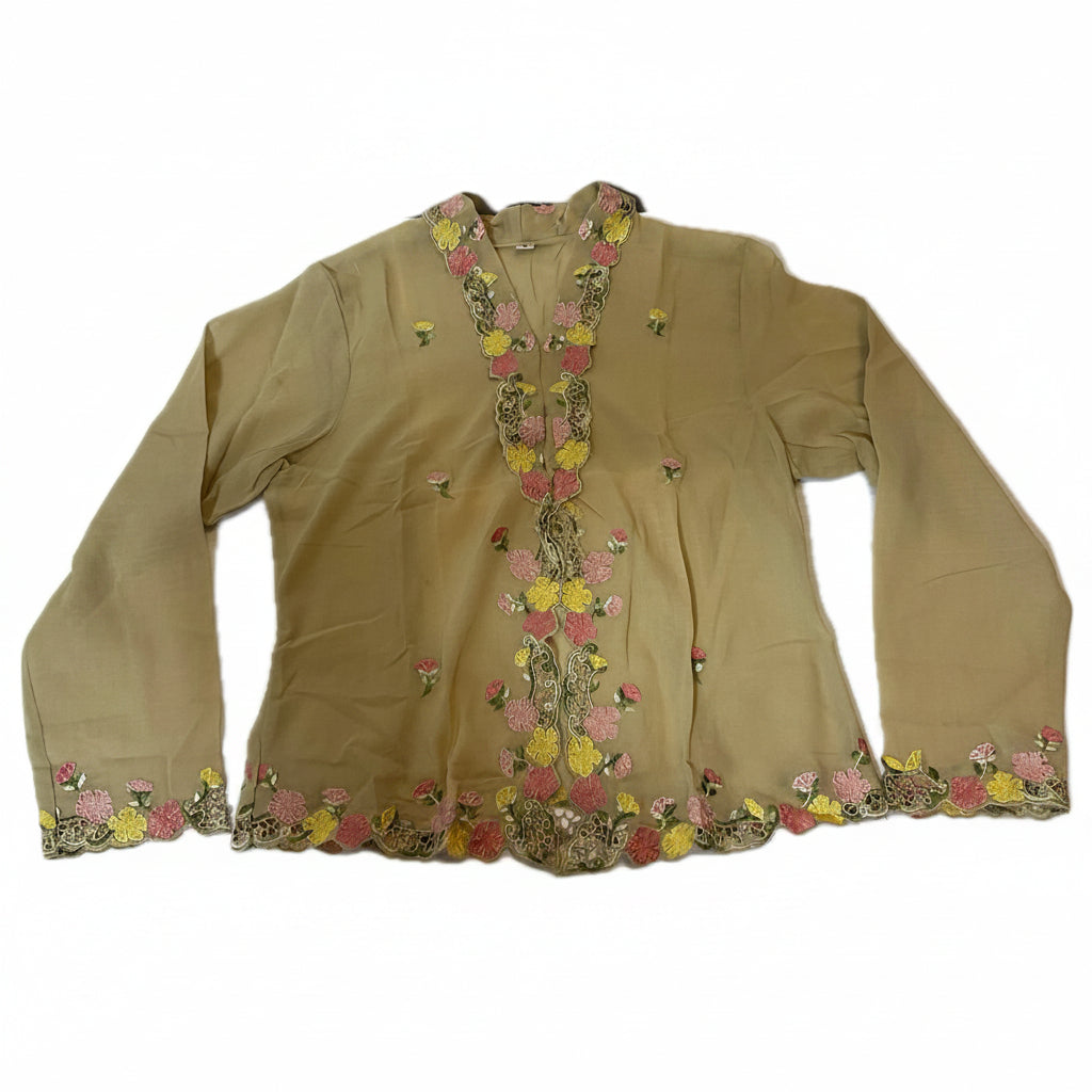 Kids Peranakan Top KPT-4-BEIGE-C-6666006