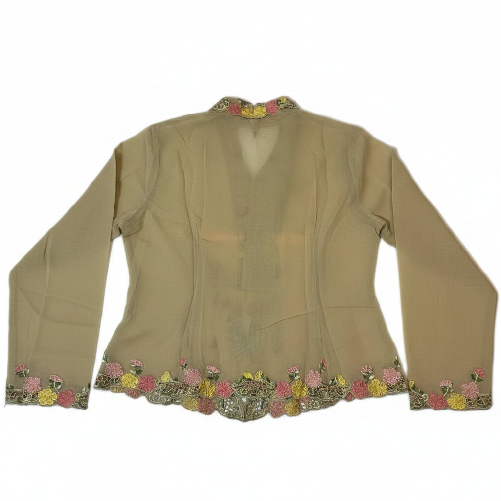 Kids Peranakan Top KPT-4-BEIGE-C-6666006