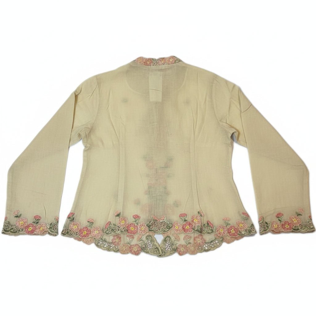 Kids Peranakan Top KPT-4-BEIGE-C-6666008