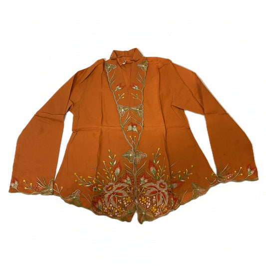 Kids Peranakan Top KPT-4-ORANGE-C-6666009