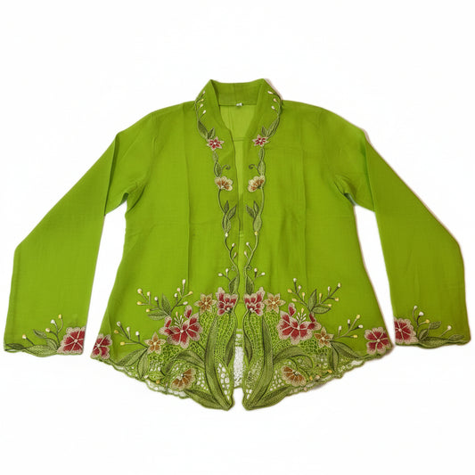 Kids Peranakan Top KPT-4-GREEN-C-66660010