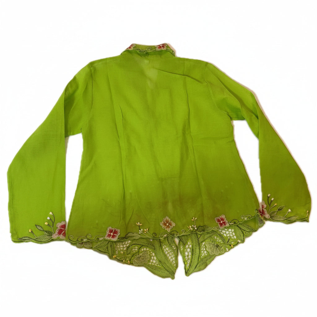 Kids Peranakan Top KPT-4-GREEN-C-66660010