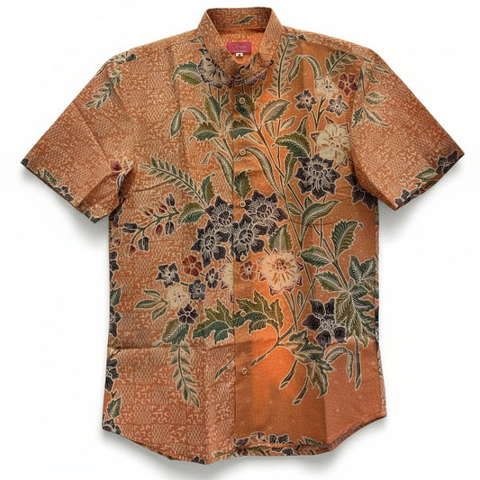 Mens Batik Top MBT-M-ORANGE-2020