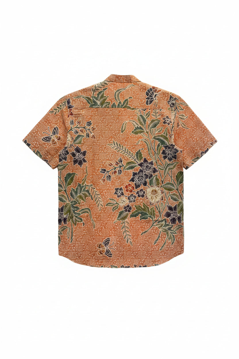 Mens Batik Top MBT-M-ORANGE-2020