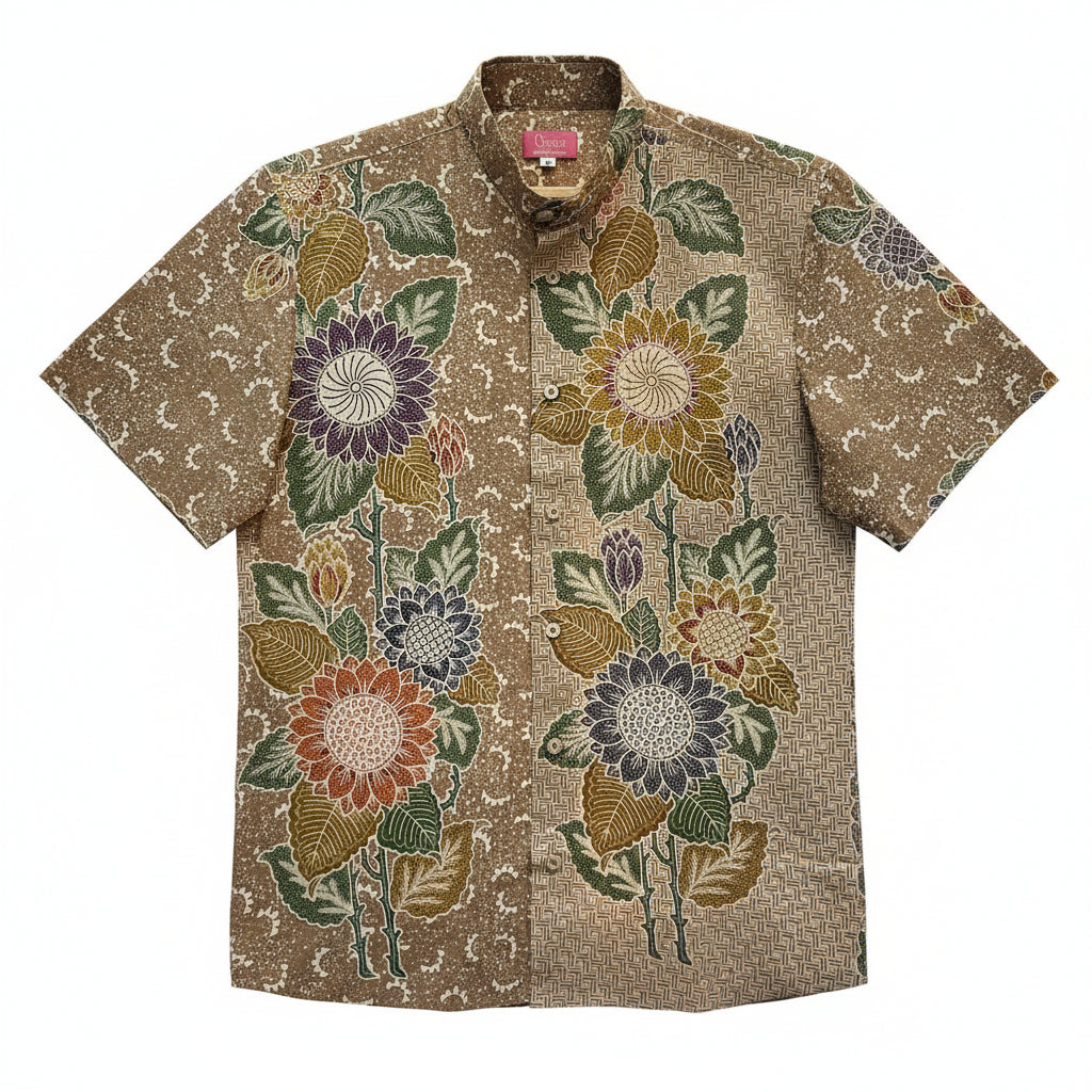 Mens Batik Top MBT-M-GREY-2021