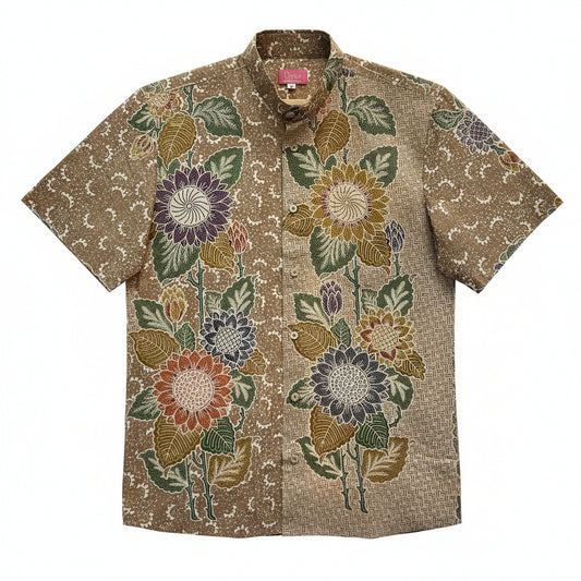 Mens Batik Top MBT-M-GREY-2021