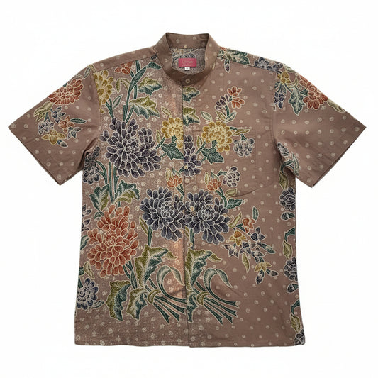 Mens Batik Top MBT-L-GREY-22018
