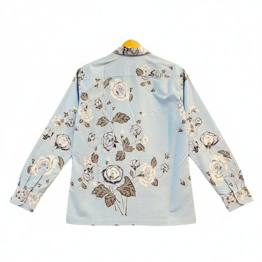 Mens Batik Top Long Sleeve MBT-L-BLUE-A22020