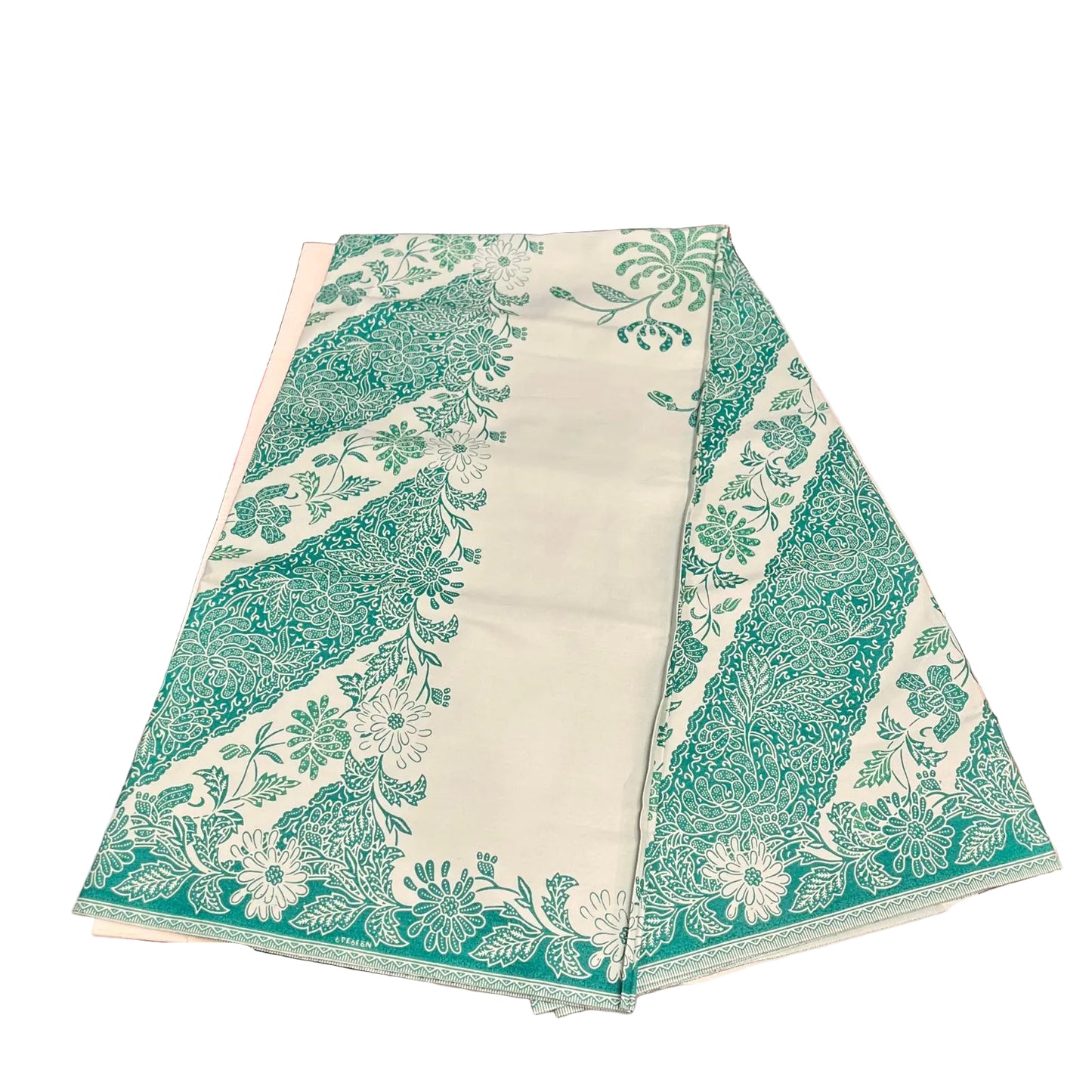 Handstamp Batik Fabric HSBF-2M-GREEN-90138