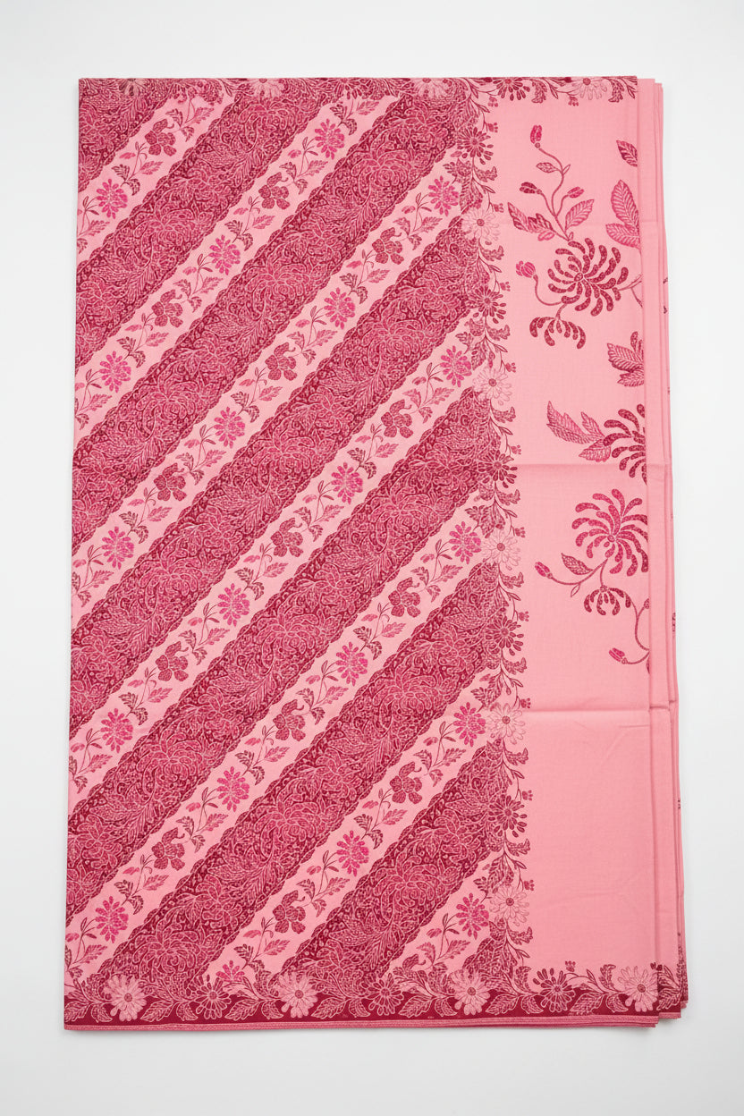 Handstamp Batik Fabric HSBF-2M-PURPLE-90141