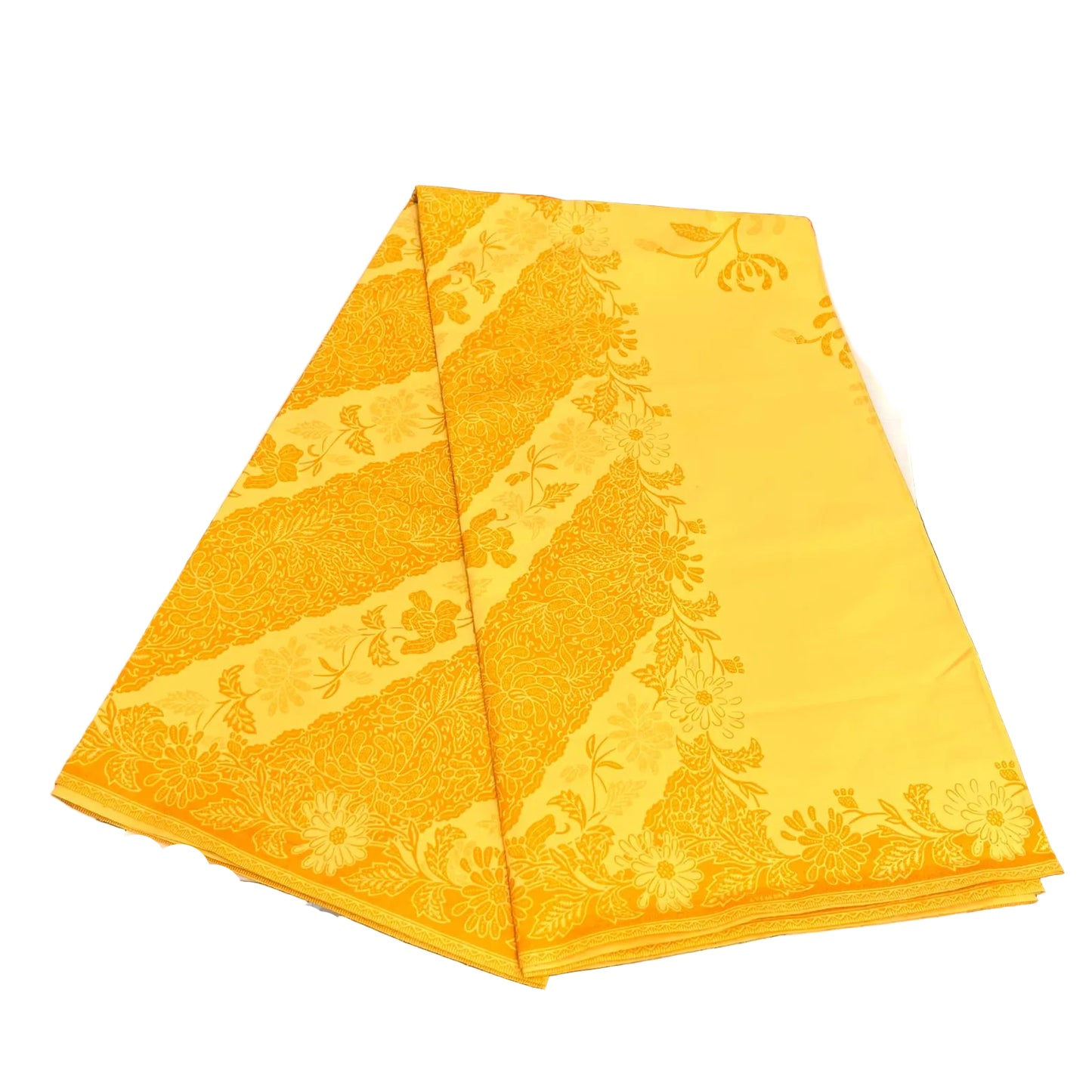 Handstamp Batik Fabric HSBF-2M-YELLOW-90142