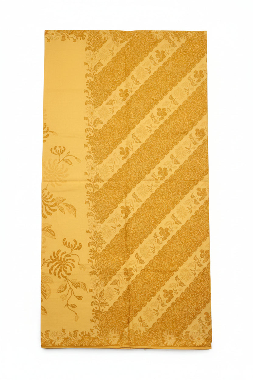 Handstamp Batik Fabric HSBF-2M-YELLOW-90142