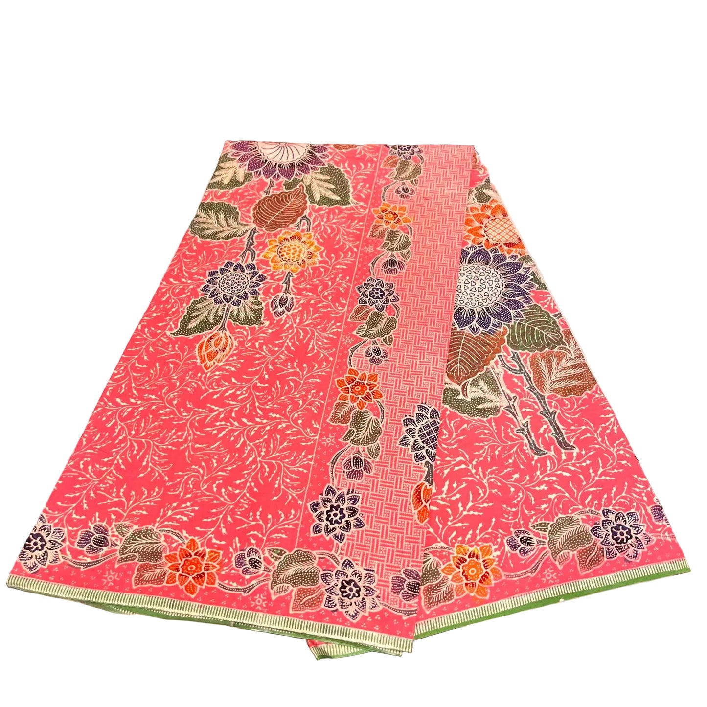 Hand Draw Batik Fabric HDBF-2M-PINK-A70032