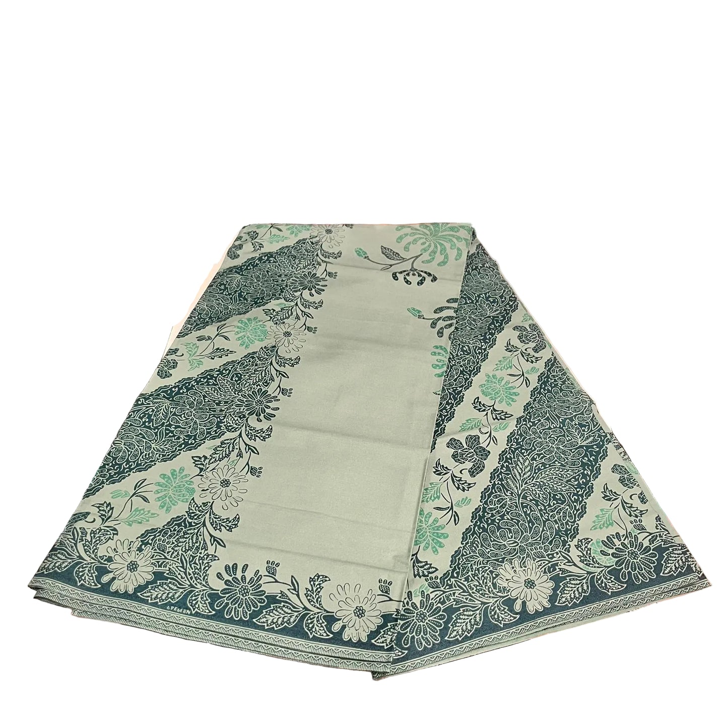 Handstamp Batik Fabric HSBF-2M-BLUE-90139