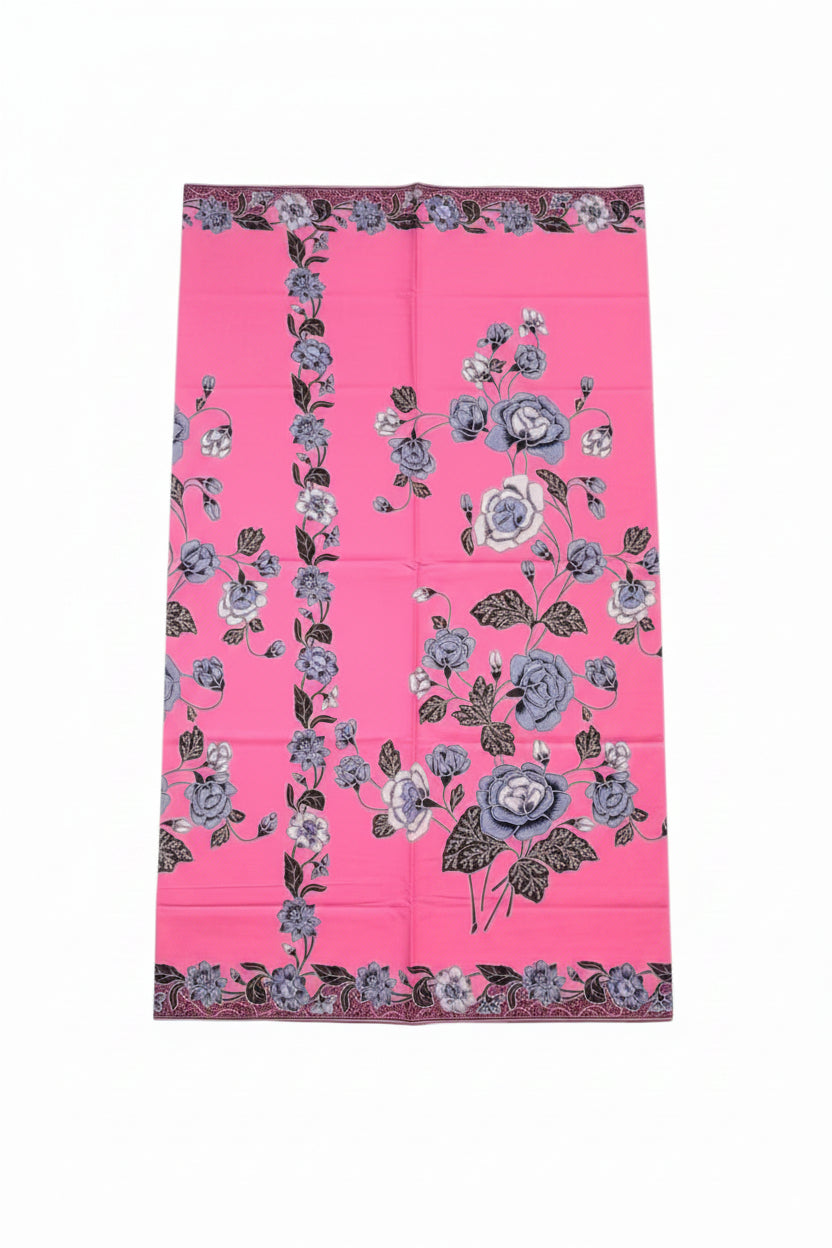 Handstamp Batik Fabric HSBF-2M-PINK-90145